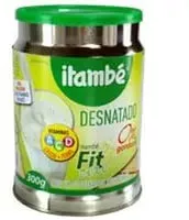 Mängden socker i Leite Pó Instantâneo Desnatado Itambé Lata 300g