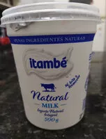 Mängden socker i Iogurte Integral Itambé Natural Milk Pote 500g
