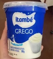 Mängden socker i Iogurte Grego Tradicional Itambé com preparado de Frutas