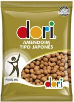 Mängden socker i Amendoim Japonês Salgado Dori Pacote 320g