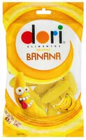 Mängden socker i Bala De Gelatina Banana Dori Pacote 85g