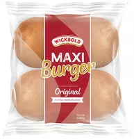 Mängden socker i Pão Para Hambúrguer Original Wickbold Maxi Burger Pacote 320g
