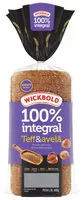 Mängden socker i Pão Integral Teff E Avelã Wickbold Pacote 400g