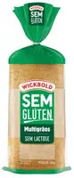 Mängden socker i Pão De Forma Multigrãos Sem Glúten Zero Lactose Wickbold Pacote 300g