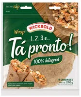 Mängden socker i Pão Tortilha Integral Wickbold Tá Pronto Pouch 270g