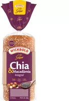 Mängden socker i Pão Integral Chia E Macadâmia Wickbold Grão Sabor Pacote 400g