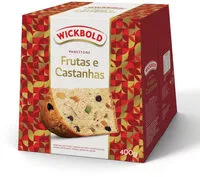 Mängden socker i Panettone Com Frutas E Castanhas Wickbold Caixa 400g