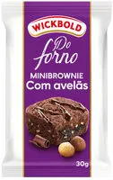 Mängden socker i Minibrownie Avelãs Wickbold Do Forno Pacote 30g