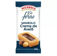 Mängden socker i Minibolo Baunilha Recheio Creme De Avelã Wickbold Do Forno Pacote 25g