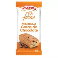 Mängden socker i Minibolo Baunilha Com Gotas De Chocolate Wickbold Do Forno Pacote 30g