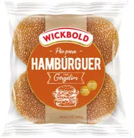 Mängden socker i Pão Para Hambúrguer Com Gergelim Wickbold Pacote 200g