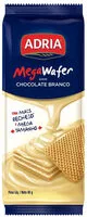 Mängden socker i Biscoito Wafer Recheio Chocolate Branco Adria Pacote 90g