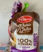 Mängden socker i Puro Pão 100% integral 12 grãos slim