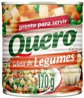 Mängden socker i Seleta De Legumes Em Conserva Quero Lata 170g