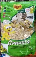 Mängden socker i Granola