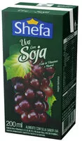 Mängden socker i Bebida à Base De Soja Uva Shefa Caixa 200ml