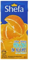 Mängden socker i Néctar Laranja Shefa Caixa 200ml
