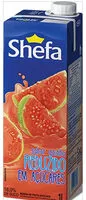 Mängden socker i Bebida Adoçada Goiaba Shefa Caixa 1l