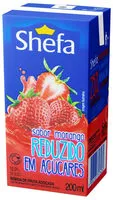 Mängden socker i Bebida Adoçada Morango Shefa Caixa 200ml