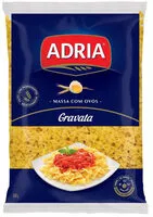 Mängden socker i Macarrão De Sêmola Com Ovos Gravata Adria Pacote 500g