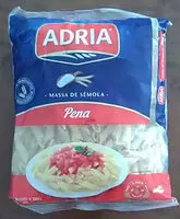 Mängden socker i Massa de sêmola tipo pena