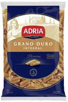 Mängden socker i Macarrão De Sêmola Grano Duro Integral Penne Adria Pacote 500g