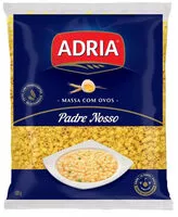 Mängden socker i Macarrão De Sêmola Com Ovos Padre Nosso Adria Pacote 500g