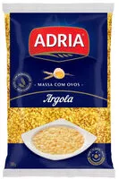 Mängden socker i Macarrão De Sêmola Com Ovos Argola Adria Pacote 500g