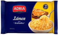 Mängden socker i Macarrão Instantâneo Lámen Galinha Adria Pacote 74,3g