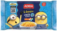 Mängden socker i Macarrão Instantâneo Lámen Carne Suave Minions Adria Pacote 74,3g