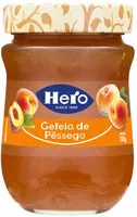 Mängden socker i Geleia Pêssego Hero Vidro 345g