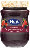 Mängden socker i Geleia Frutas Vermelhas Hero Vidro 345g