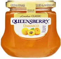 Mängden socker i Geleia Damasco Queensberry Classic Vidro 320g