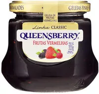 Mängden socker i Geleia Frutas Vermelhas Queensberry Classic Vidro 320g