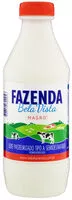 Mängden socker i Leite Pasteurizado Homogeneizado Tipo A Semidesnatado Fazenda Bela Vista Garrafa 1l