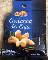 Mängden socker i Castanha de Caju