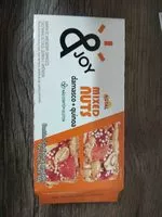 Mängden socker i Mixed nuts damasco + quinoa