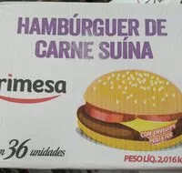 Mängden socker i Hambúrguer de Carne Suína
