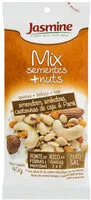 Mängden socker i Mix De Sementes E Nuts Jasmine Pacote 40g