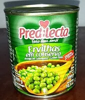 Mängden socker i Ervilhas em conserva