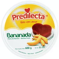 Mängden socker i Bananada Predilecta Lata 600g