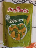 Mängden socker i Dueto milho e ervilha