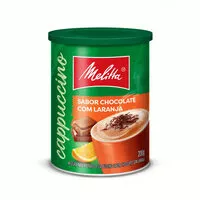 Mängden socker i Cappuccino Solúvel Chocolate Com Laranja Melitta Lata 200g