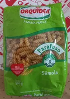 Mängden socker i Massa de sêmola tipo parafuso