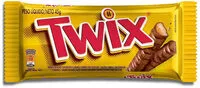 Mängden socker i Bombom Twix Pacote 40g