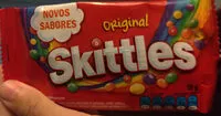 Mängden socker i Bala Original Skittles Pacote 38g