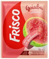 Mängden socker i Refresco Em Pó Goiaba Frisco Pacote 25g