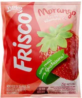 Mängden socker i Refresco Em Pó Morango Frisco Pacote 25g