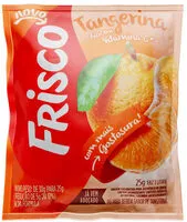 Mängden socker i Refresco Em Pó Tangerina Frisco Pacote 25g