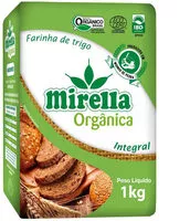 Mängden socker i Farinha De Trigo Integral Orgânica Mirella Pacote 1kg